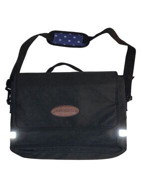 Axiom Black Messenger Bag